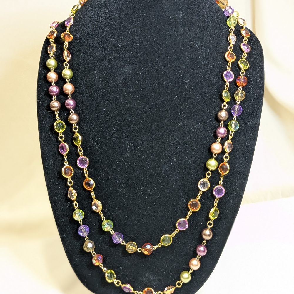 Premier Designs Vibrant Beaded Necklace